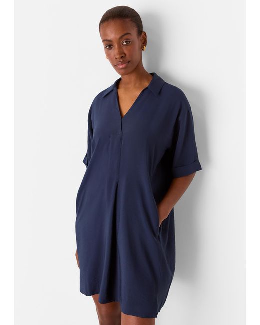 Whistles Blue Melanie Dress