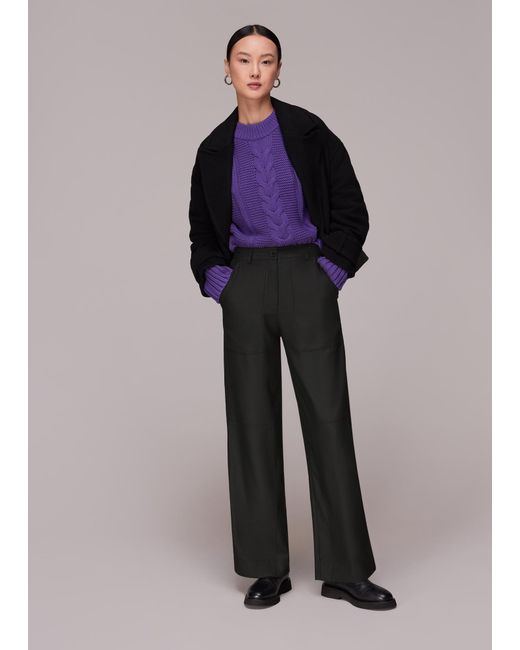 Whistles Blue Dorit Trouser