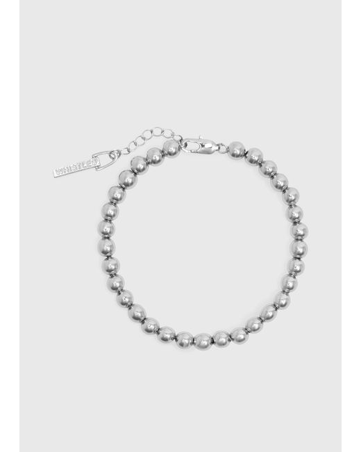 Whistles Metallic Sphere Beaded Bracelet