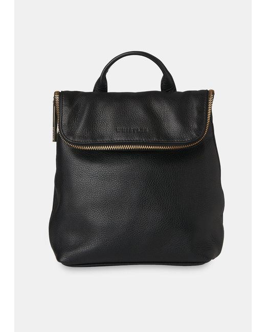 Whistles Black Mini Verity Backpack
