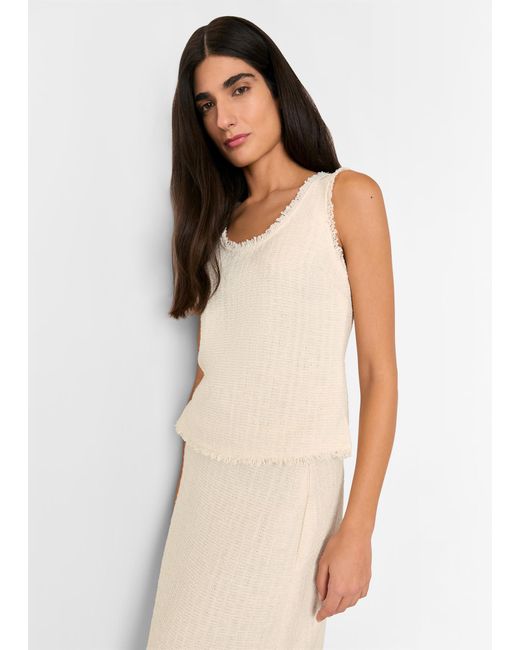 Whistles Black Lucie Boucle Tank