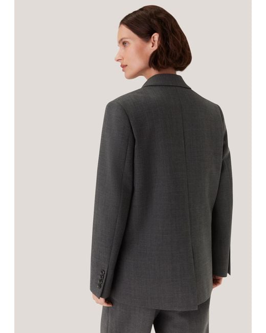 Whistles Multicolor Natalie Wool Blend Blazer