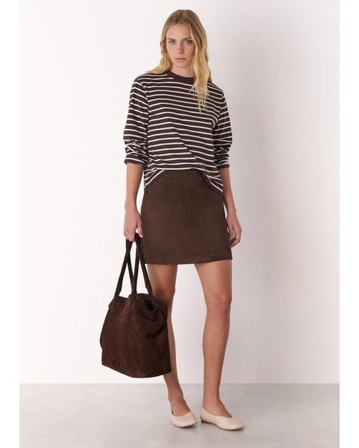 Whistles Multicolor Stripe Cotton Jersey