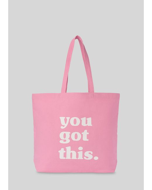 Whistles Pink You Got This Tote
