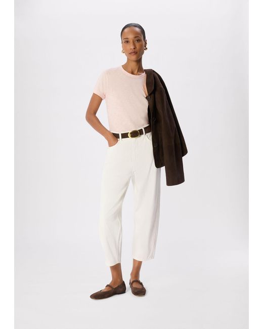 Whistles Natural Emily Ultimate T-Shirt