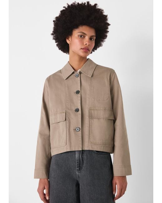 Whistles Natural Marie Casual Jacket
