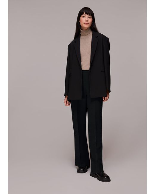 Whistles Black Full Length Anna Trouser
