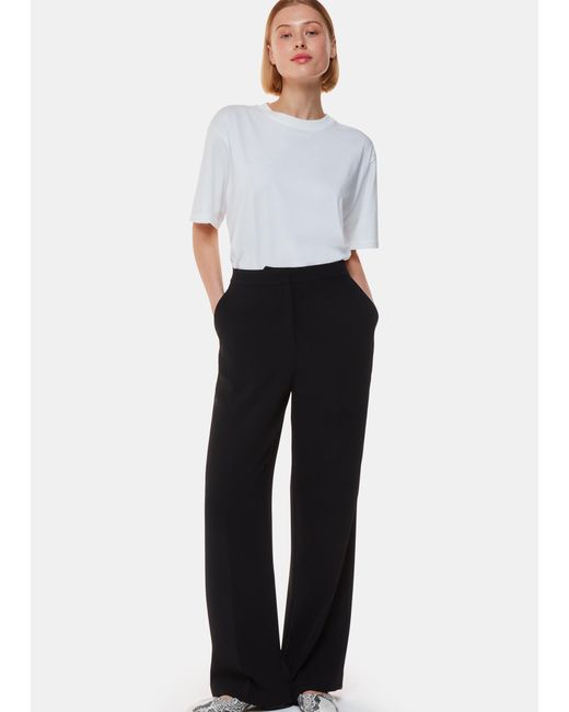 Whistles Black Full Length Trouser