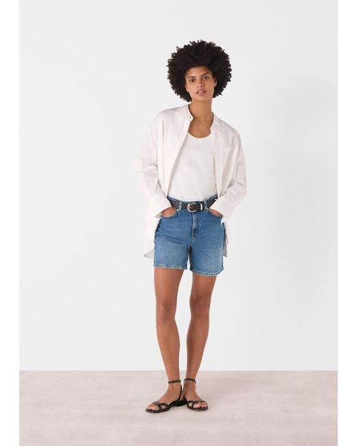 Whistles Blue Authentic Short