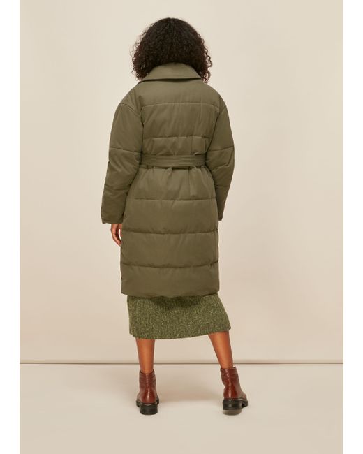 Whistles Trench Puffer Coat In Khaki 2024 towncentervb