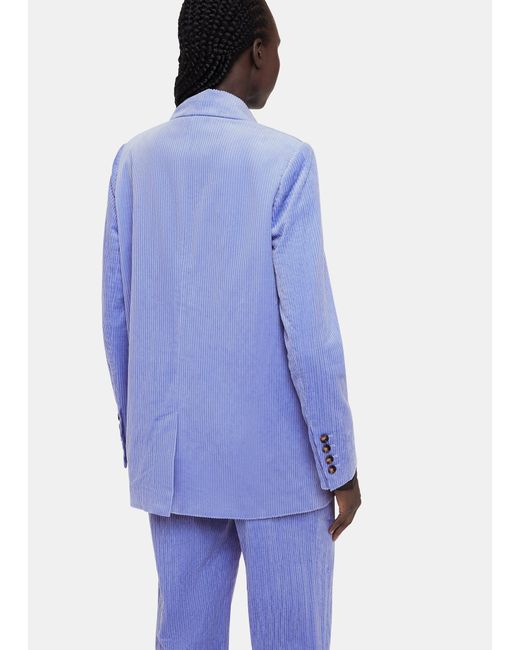 Whistles Blue Lalia Cord Blazer