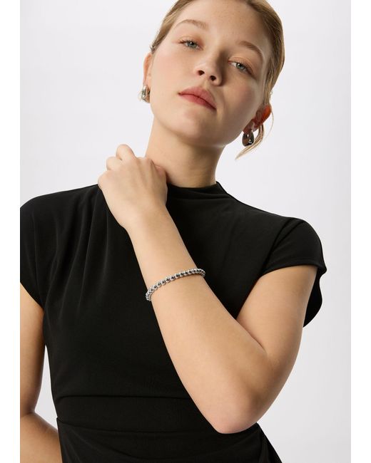Whistles Metallic Sphere Beaded Bracelet