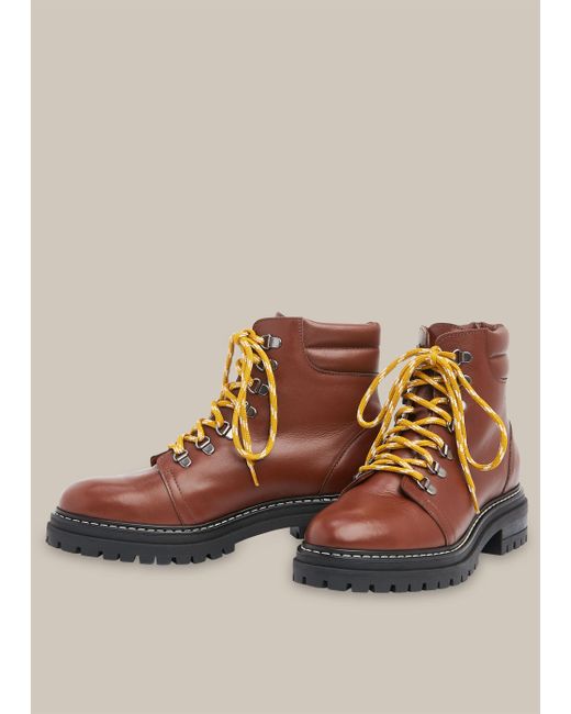 whistles black ankle boots