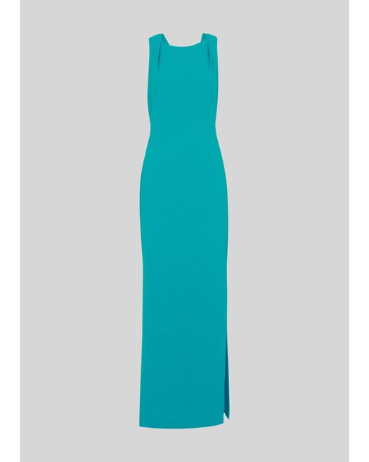 Whistles Blue Tie Back Dress