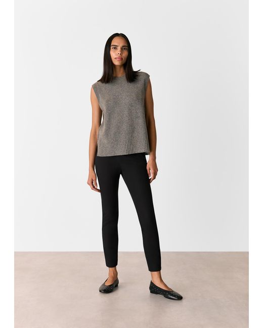 Whistles Black Super Stretch Trouser