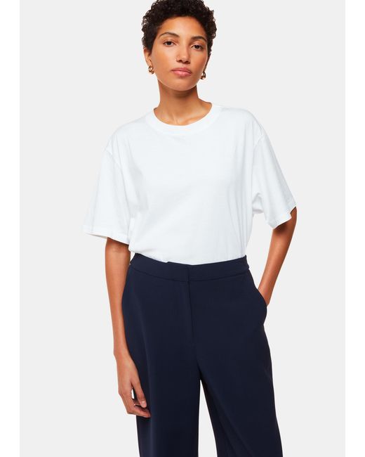 Whistles Blue Ultimate Full Length Trouser