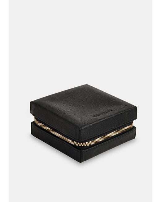 Whistles Black Soft Jewellery Box