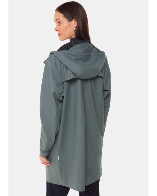 Rains Gray Rains Long Jacket