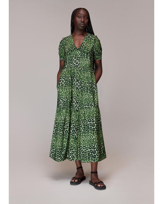 Fluro Animal Collar Dress