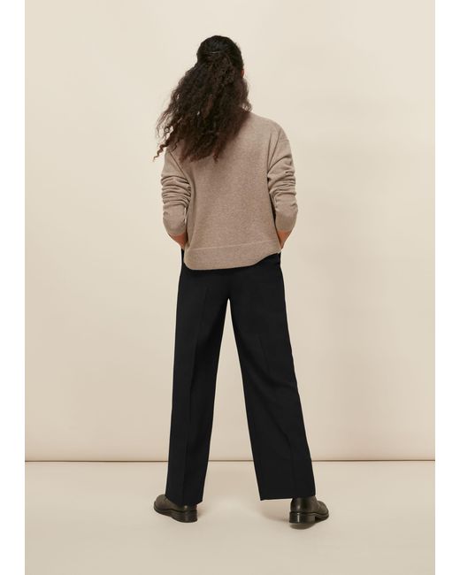 Whistles Natural Fionn Full Length Trouser