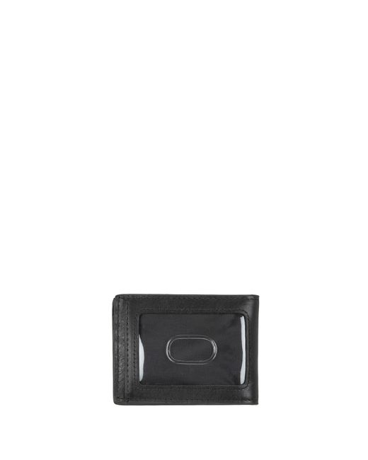 Wilsons Leather Black Front Pocket Leather Wallet With Bottle Opener for men