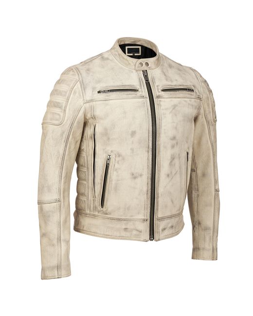 Wilsons mens leather motorcycle jacket sale