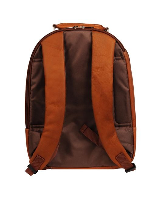 Wilsons Leather Vacqueta Leather Laptop Backpack in Brown for Men Lyst