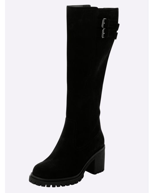 Sheego Black Weitschaftstiefel