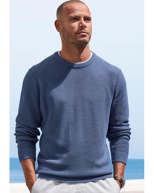 WITT Strickpullover in Blue für Herren