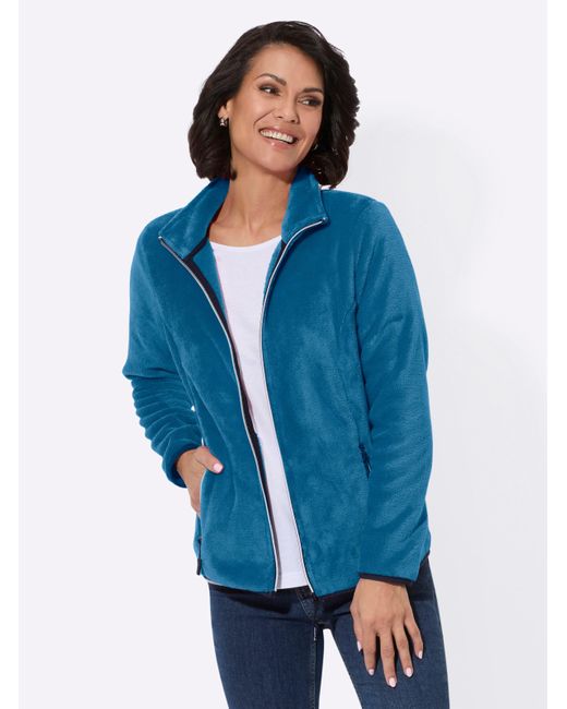 Sieh an! Blue Fleecejacke