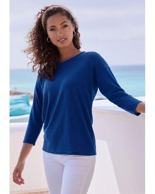 vivance active Blue Langarmshirt