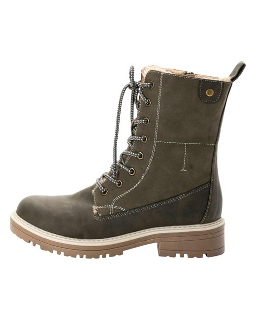Sheego Green Schnürboots