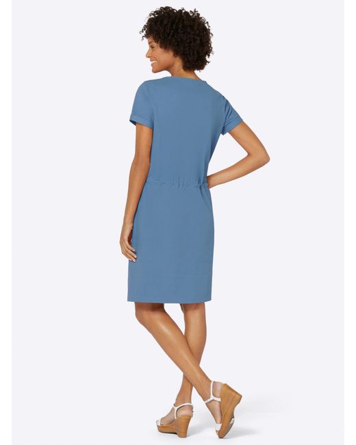 Witt Weiden Jersey-Kleid - Länge ca. 100 cm in Blau | Lyst DE