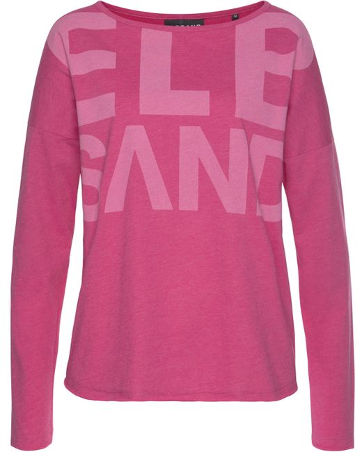 Elbsand Langarmshirt in Pink | Lyst DE