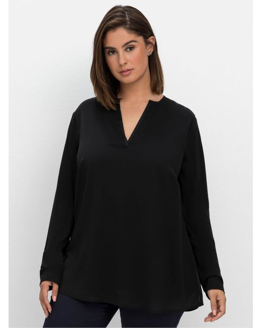 Sheego Black Tunika