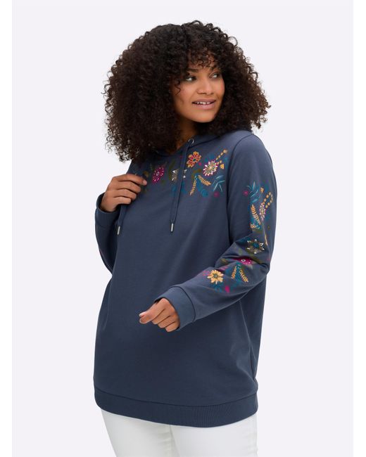 Sheego Blue Sweatshirt