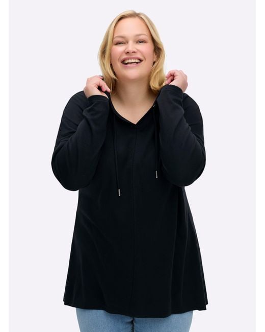 Sheego Black Sweatshirt