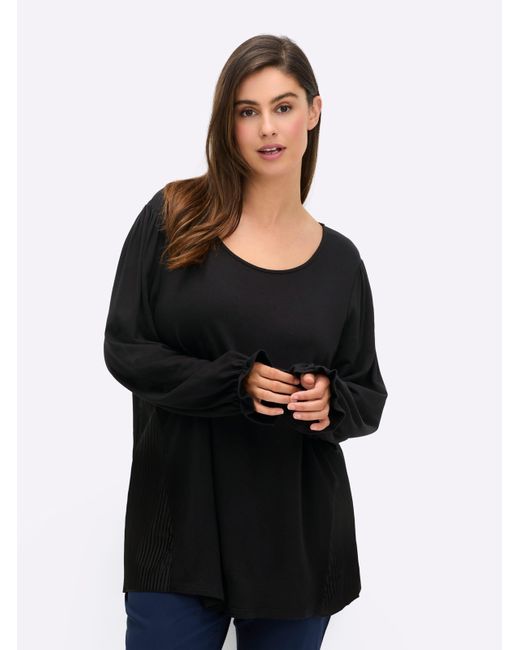 Sheego Black Sweatshirt