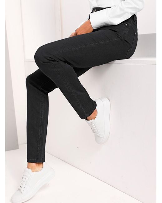 CREATION L PREMIUM Black Jeans