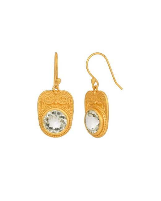Opium Jewels Metallic Goddess Earrings