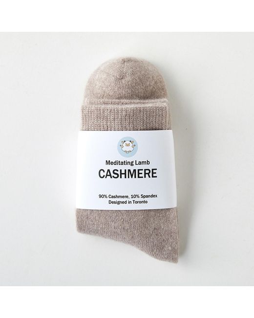 Soft Strokes Silk Gray Cashmere Quarter-Length Socks Set Of Two