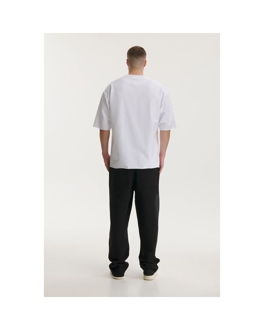 mysimplicated Black Offset Sweatpants W for men