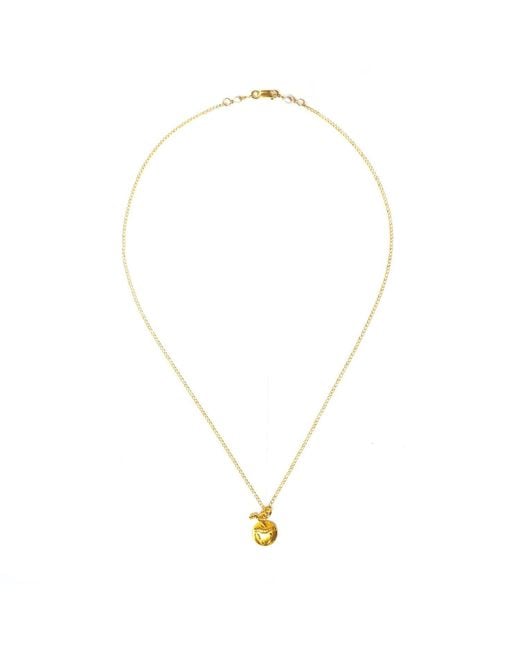 Lexi Jewelry Metallic Coco Loco Coconut Necklace