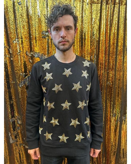 Any Old Iron Black Goldie Star Sweatshirt