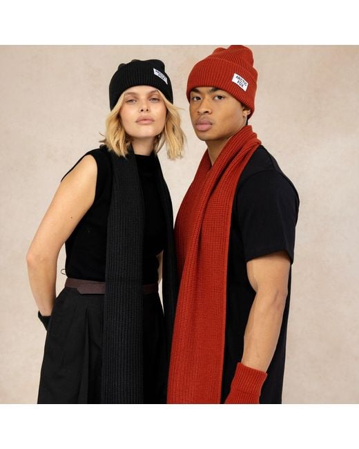 Arctic Fox & Co. Red Recycled Bottle Scarf