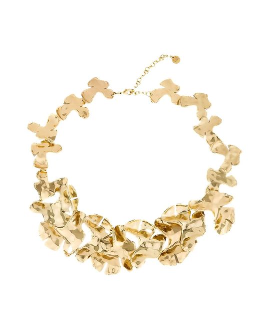 Rare Matters Jewelry Metallic Organic Foliage Statement Jewelry Set