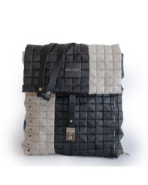 Monade Green Backpack Regular X Stone