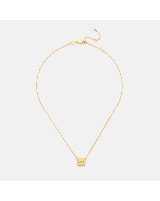 Kouree Metallic 'It's All For You' Necklace Pendant Charm