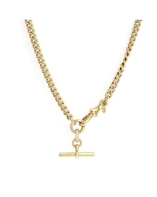 Hye Jane Jewelry Metallic Jett T-Bar Necklace