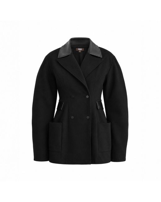 Luroq London Black Blazer Sculpt Dress